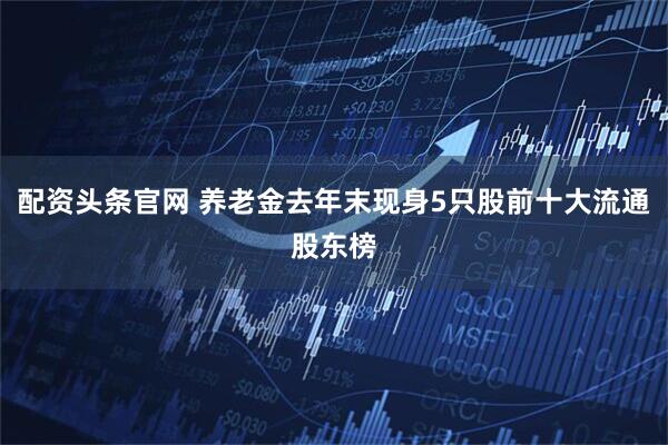 配资头条官网 养老金去年末现身5只股前十大流通股东榜